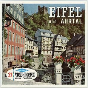 Eifel and Ahrtal - View-Master 3 Reel Packet - 1960's view - vintage - (PKT-C425D-BS6) Packet 3dstereo 