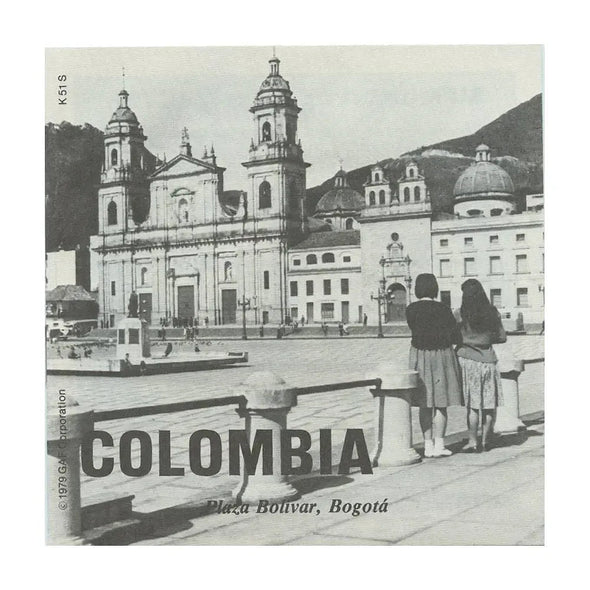 View-Master 3 Reel Packet - Colombia - 1970s views - vintage - (K51S-G6)