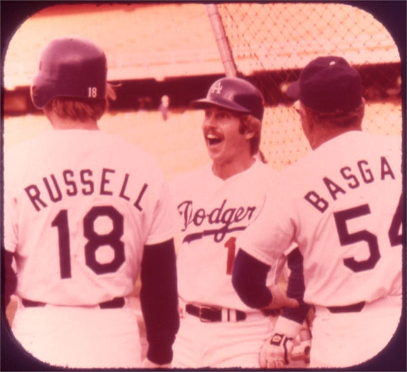 4 ANDREW - Los Angeles Dodgers - View Master 3 Reel Packet - 1981 - vintage - L23-G6 Packet 3dstereo 
