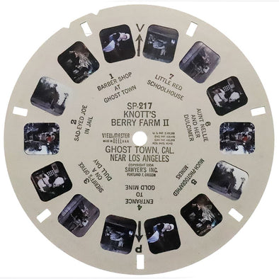 Knott's Berry Farm II Ghost Town California - View-Master SP Reel - vintage - (SP-217) 3Dstereo.com 