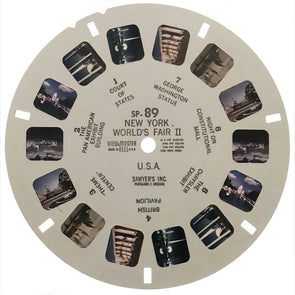 New York World's Fair II USA - View-Master SP Reel - vintage - (SP-89) 3Dstereo.com 