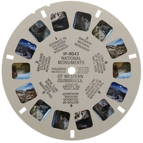 National Monuments of Western Colorado USA - View-Master SP Reel - vintage - (SP-9043) 3Dstereo.com 