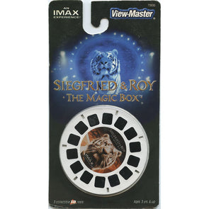 4 ANDREW - Siegfried & Roy - The Magic Box - View-Master 3 Reel Set on Card - 2000 - NEW - 73930 VBP 3dstereo 