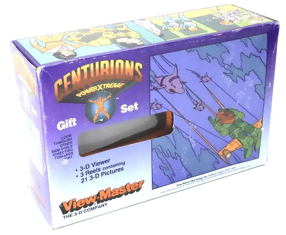 Centurions - View-Master Gift Set - 3 Reels & Viewer (red) - 1986 Viewers 3dstereo 