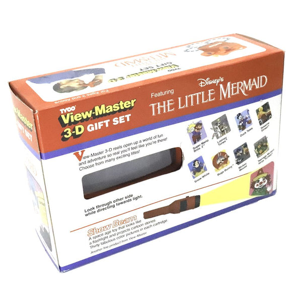 The Little Mermaid - View-Master Gift Set - 3 Reels & Viewer (red) - 1990 Viewers 3dstereo 