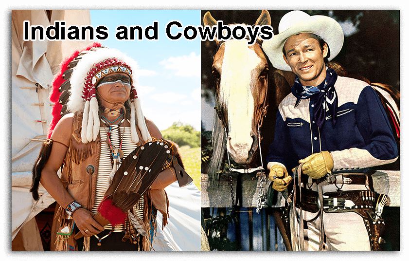 Indians and Cowboys - View-Master –