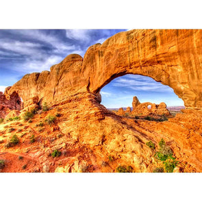 Arches National Park: Turret Arch - 3D Lenticular Postcard Greeting Card - NEW Postcard 3dstereo 