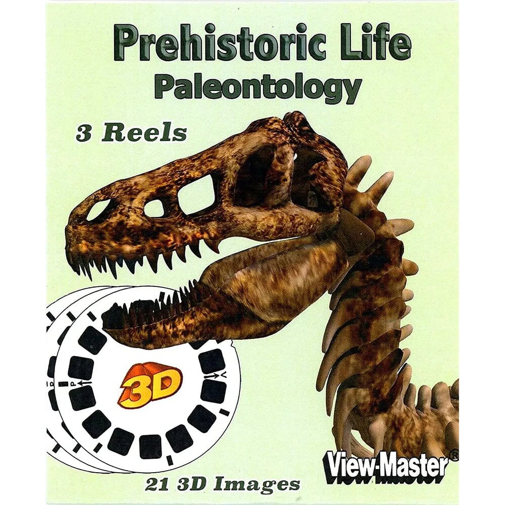Prehistoric Life - View-Master 3 Reel Set - vintage – 3Dstereo.com