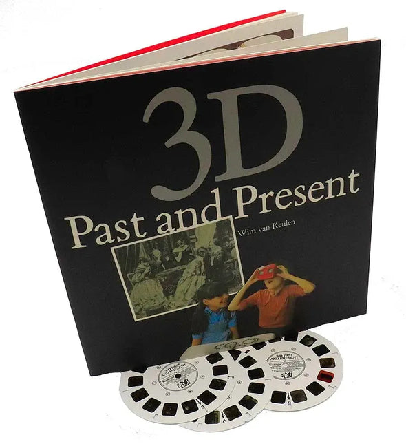3D Past & Present - book with View-Master reels 3dstereo 