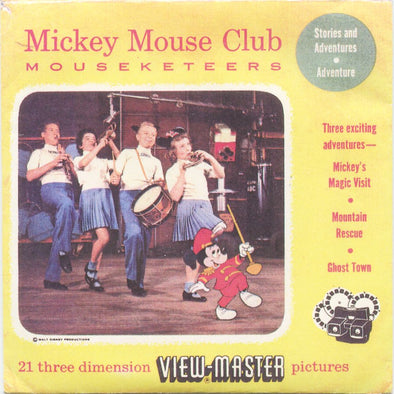 11 ANDREW - Mickey Mouse Club - View-Master 3 Reel Economy Packet - vintage - 865-A,B,C-S3 Packet 3dstereo 