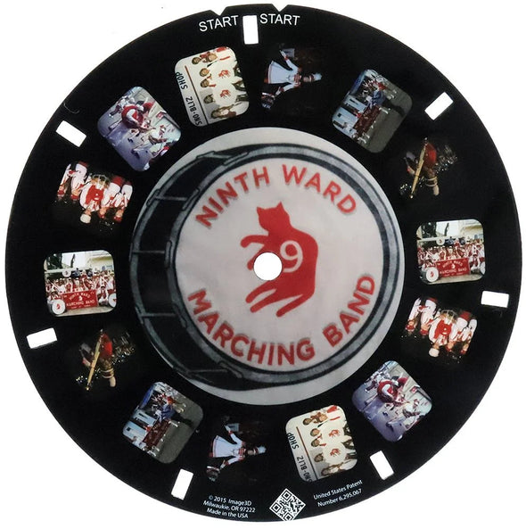 New Orleans - 9th Ward Marching Band - Vieux-Master - 3 Reel Set - vintage 3dstereo 