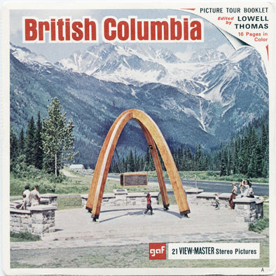 11 ANDREW - British Columbia - View-Master 3 Reel Economy Packet - vintage - A014-G1A Packet 3dstereo 