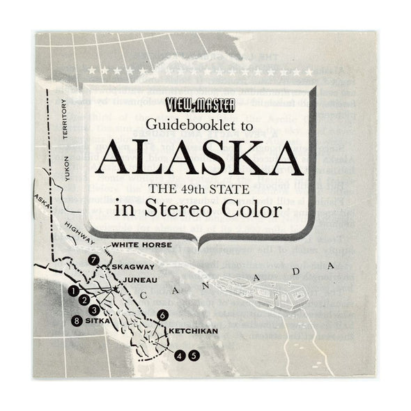 Alaska - View-Master 3 Reel Packet - 1973 - vintage -EO-A101-G3B Packet 3dstereo 