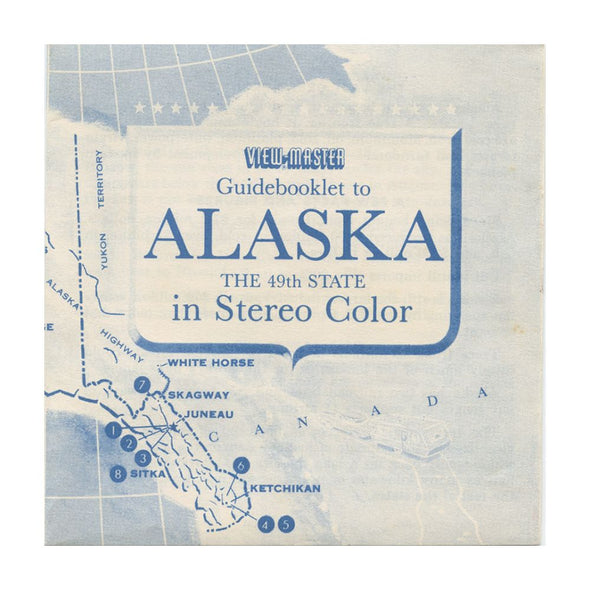 9 ANDREW - Alaska - View-Master 3 Reel Economy Packet - vintage - A101-S4 Packet 3Dstereo 