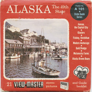 9 ANDREW - Alaska - View-Master 3 Reel Economy Packet - vintage - A101-S4 Packet 3Dstereo 