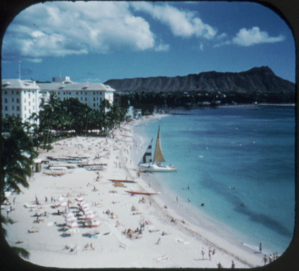 5 ANDREW - Hawaii - View-Master 3 Reel Packet - 1959 - vintage - A120-S4 Packet 3dstereo 