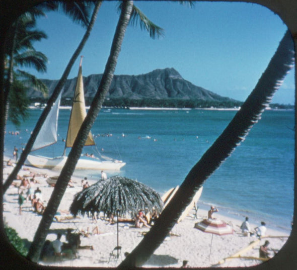 5 ANDREW - Hawaiian Islands - View-Master 3 Reel Packet - vintage - A125-BS4 Packet 3dstereo 