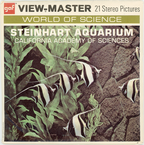 Steinhart Aquarium - ViewMaster 3 Reel Packet - 1971 - vintage