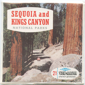 9 ANDREW - Sequoia and Kings Canyon - View-Master 3 Reel Packet - vintage - A174-S6A - unopened Packet 3Dstereo 