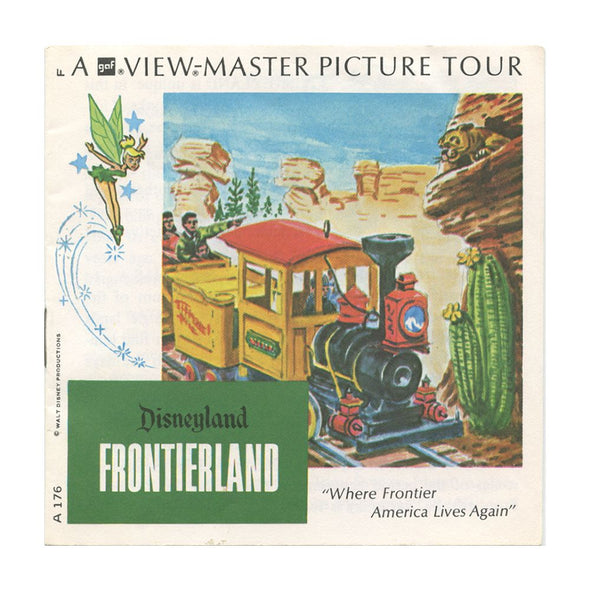 9 ANDREW - Frontierland - View-Master 3 Reel Economy Packet - vintage - A176-G3F Packet 3Dstereo 
