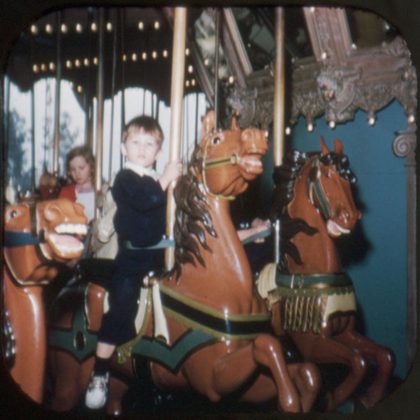 9 ANDREW - Disneyland - Fantasyland - View-Master 3 Reel Economy Packet - vintage - 854-A,B,C-S3 Packet 3Dstereo 