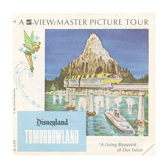 9 ANDREW - Tomorrowland - View-Master 3 Reel Economy Packet - vintage - A179-G3F Packet 3Dstereo 