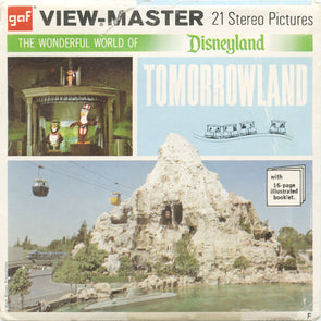 9 ANDREW - Tomorrowland - View-Master 3 Reel Economy Packet - vintage - A179-G3F Packet 3Dstereo 
