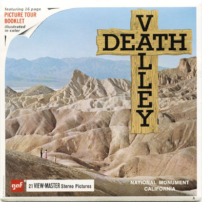 5 ANDREW - Death Valley - View-Master 3 Reel Packet - 1970 - vintage - A203-G1A Packet 3dstereo 