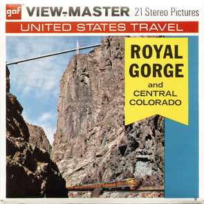 5 ANDREW - Royal Gorge - View-Master 3 Reel Packet - vintage - A323-G3B Packet 3dstereo 