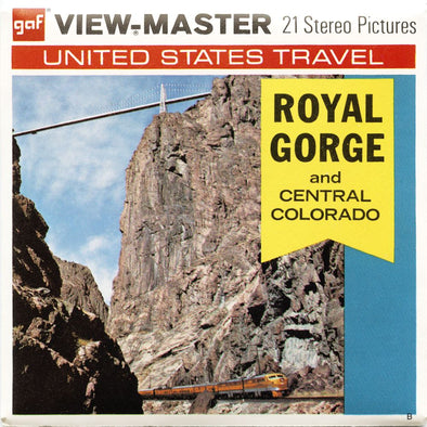 5 ANDREW - Royal Gorge - View-Master 3 Reel Packet - vintage - A323-G3B Packet 3dstereo 