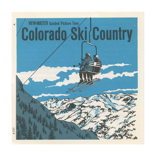 5 ANDREW - Colorado Ski-Country U.S.A. - View-Master 3 Reel Packet - vintage - A331-G1A Packet 3dstereo 