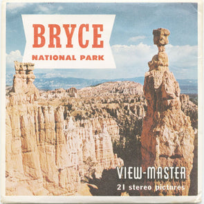 9 ANDREW - Bryce Canyon - View-Master 3 Reel Economy Packet - vintage - A346-S5 Packet 3Dstereo 