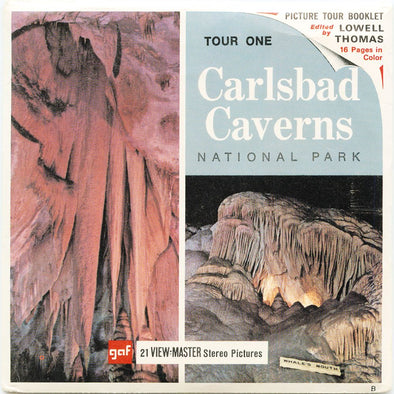 9 ANDREW - Carlsbad Caverns - View-Master 3 Reel Packet - vintage - A376-G1B Packet 3Dstereo 