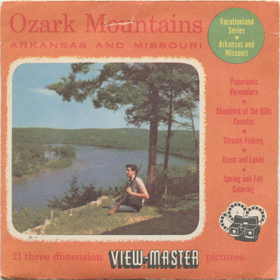 11 ANDREW - Ozark Mountains - View-Master 3 Reel Economy Packet - vintage - 372-A,B,C-S3 Packet 3dstereo 