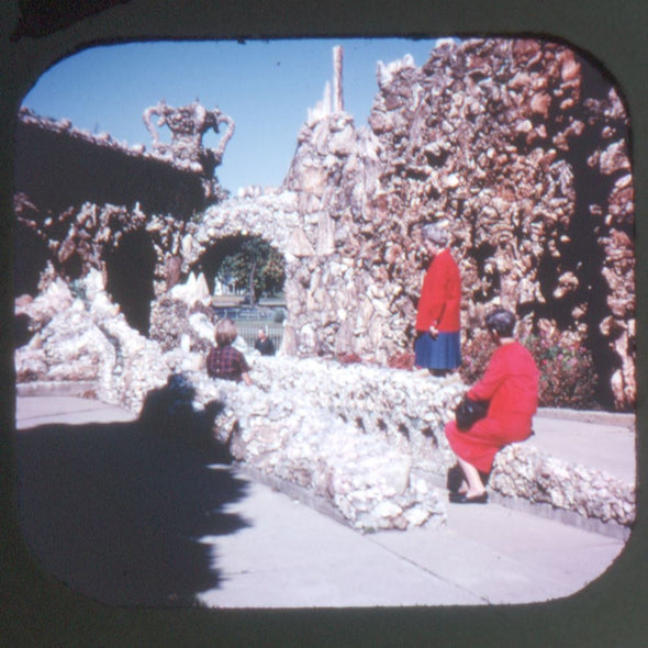 Grotto of the Redemption - West Bend, Iowa - View-Master 3 Reel Packet - 1960s views (A541-S6) Packet 3Dstereo 