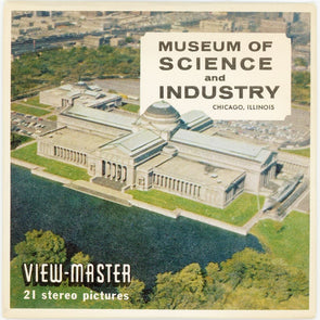 Museum of Science & Industry - Chicago - View-Master 3 Reel Packet - 1960s views - (A552-S5a) 3Dstereo 