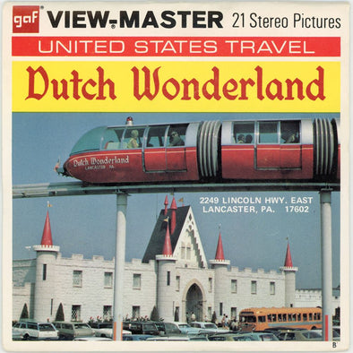 Dutch Wonderland - View-Master 3 Reel Packet - 1970s views - A634-G3Bx Packet 3dstereo 