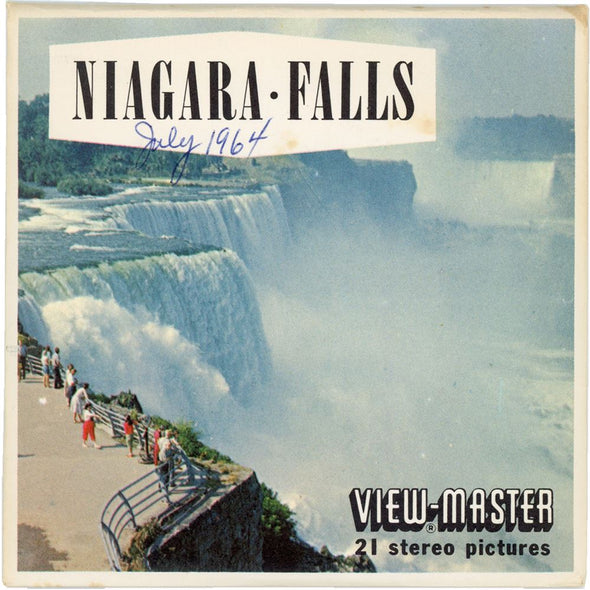 Niagara Falls - View-Master 3 Reel Packet (A655-S5) - vintage Packet 3dstereo 