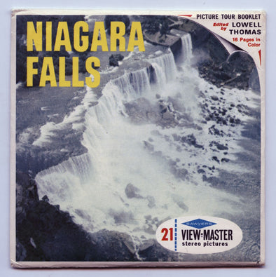 10 ANDREW - Niagara Falls - View-Master 3 Reel Packet - vintage - A655-S6 Packet 3dstereo 
