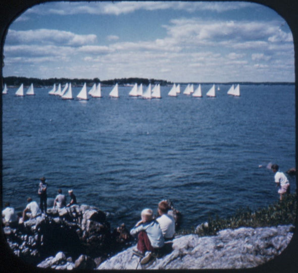 5 ANDREW - Massachusetts - View-Master 3 Reel Packet - 1955 - vintage - A725-S3 Packet 3dstereo 