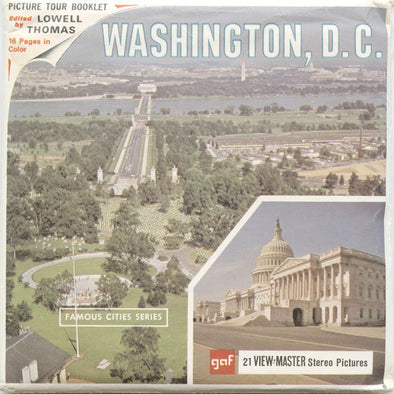 9 ANDREW - Washington - View-Master 3 Reel Economy Packet - vintage - A790-G1B Packet 3Dstereo 
