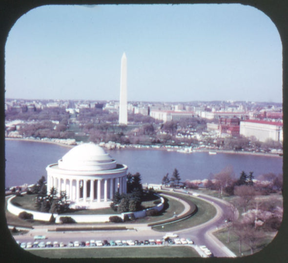 Washington, D.C - ViewMaster 3 Reel Packet - 1970s views - vintage 3Dstereo 