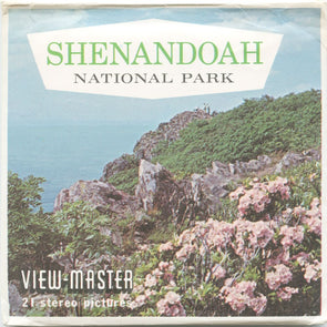 Shenandoah - View-Master 3 Reel Packet - vintage - A811-S5 Packet 3dstereo 