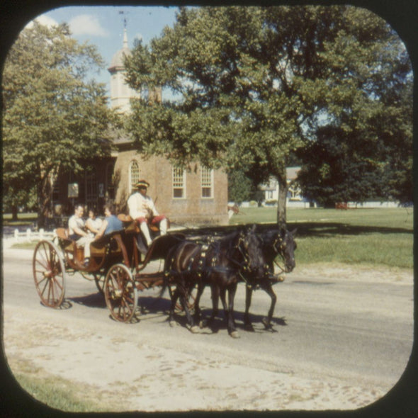 9 ANDREW - Colonial Williamsburg - View-Master 3 Reel Packet - vintage - A813-V2 Packet 3Dstereo 