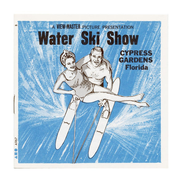 Cypress Gardens - Water Ski Show - View-Master 3 Reel Packet - vintage - A967-G3B Packet 3dstereo 
