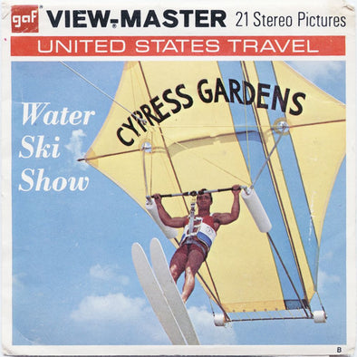 Cypress Gardens - Water Ski Show - View-Master 3 Reel Packet - vintage - A967-G3B Packet 3dstereo 