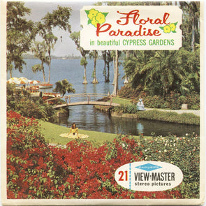 5 ANDREW - Beautiful Cypress Gardens - View-Master 3 Reel Packet - vintage - A969-S6 Packet 3dstereo 