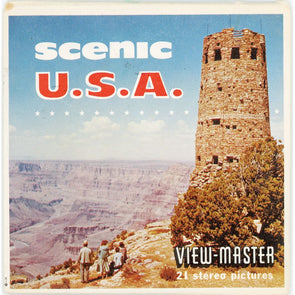 Scenic U.S.A - View-Master 3 Reel Packet - vintage - A996-S5mint Packet 3dstereo 