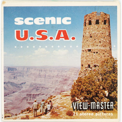 Scenic U.S.A - View-Master 3 Reel Packet - vintage - A996-S5mint Packet 3dstereo 