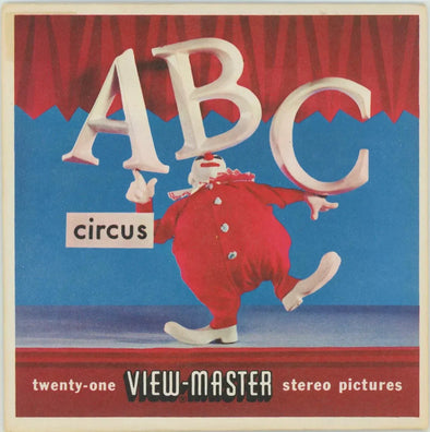 ABC Circus - View-Master - 3 Reel Packet - Vintage - (B411-S5) –
